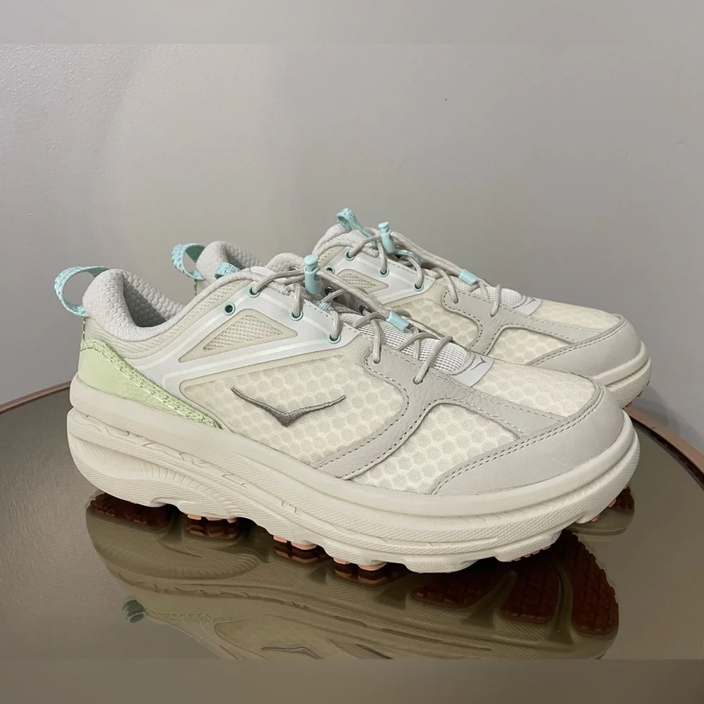 Hoka Bondi B3‎ Oat Milk Sneakers Men's 13 Women's 14 NWOB